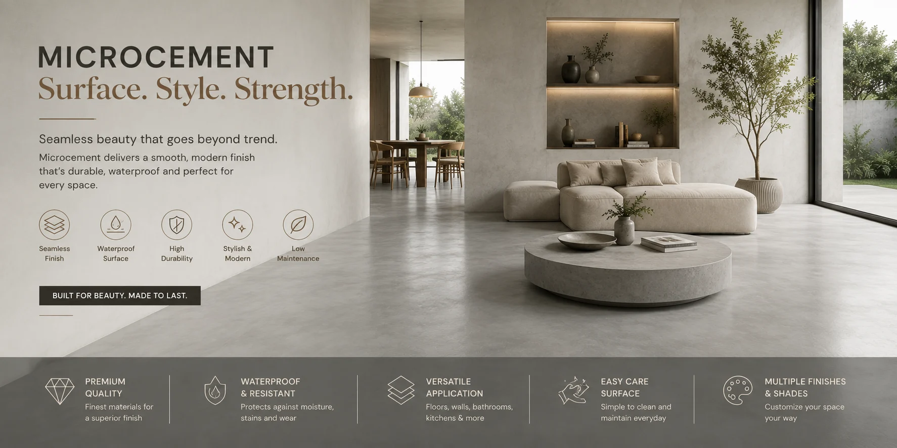 Microcement Texture