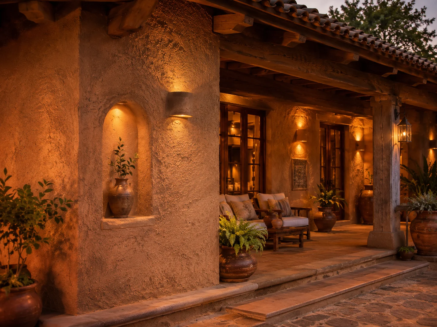 Mud plaster Hut
