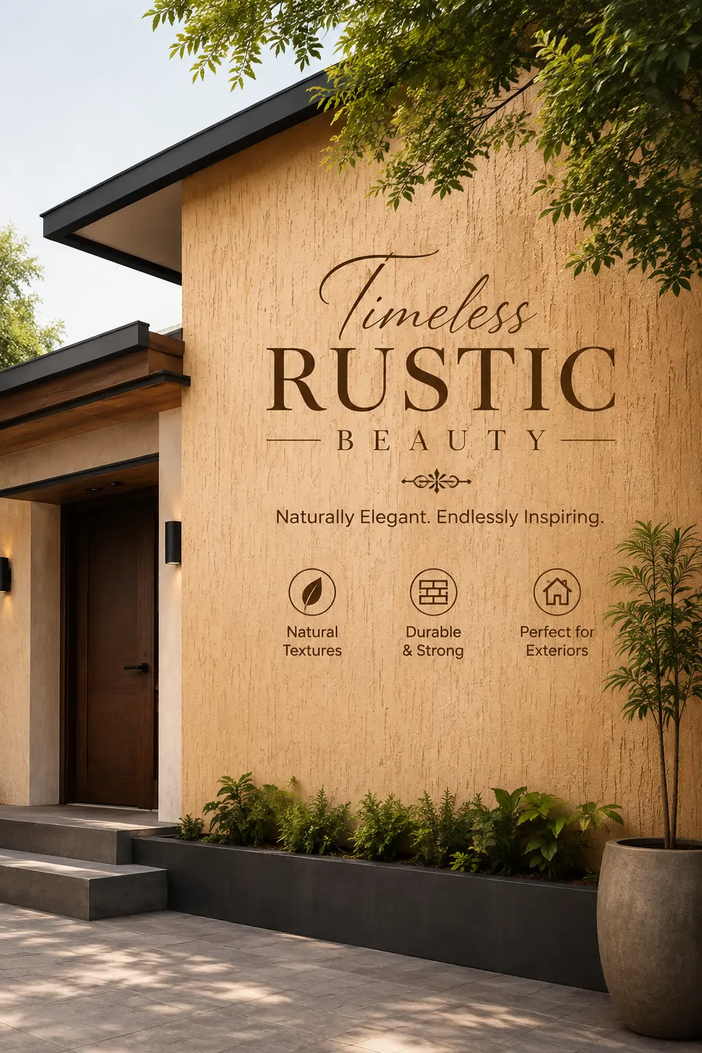 Rustic Texture Exterior Color